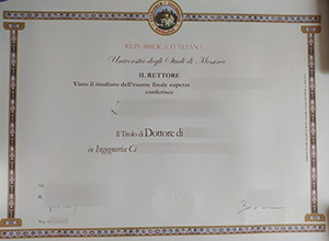 Università degli Studi di Messina diploma