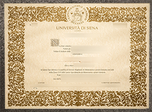 Where to buy a fake University of Siena diploma certificate in Italy?