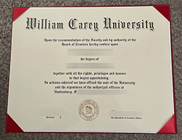 WCU diploma