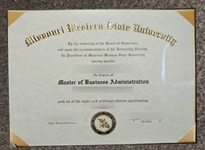 Can I get a fake Missouri Western State University diploma?