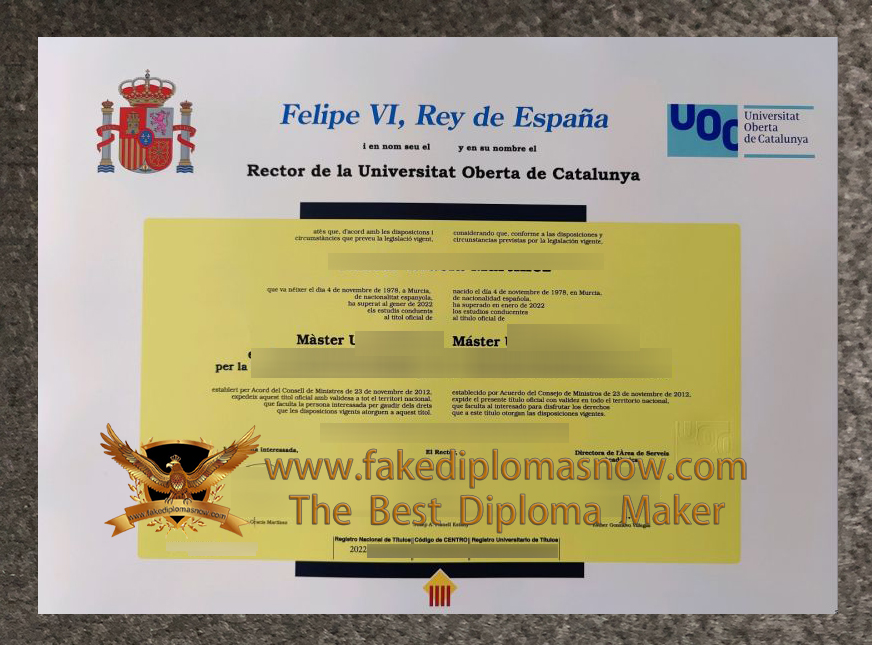 Universitat Oberta De Catalunya Diploma Universitat Oberta De Catalunya Diploma