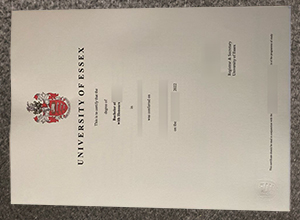 University Of Essex Degree Certificate