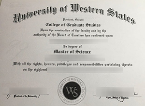 University Of Western States Diploma