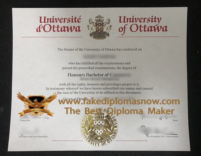 University of Ottawa degree