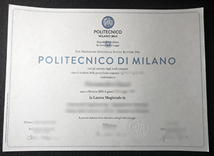 Purchase a Politecnico di Milano Laurea Magistrale online