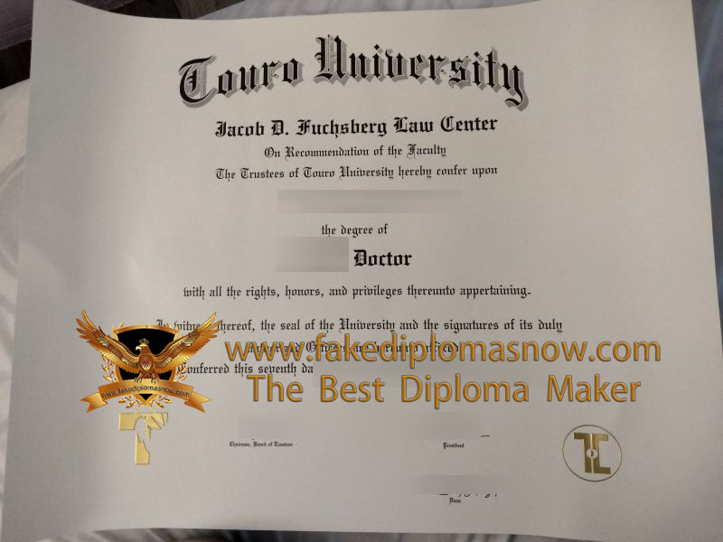 Touro University (New York) diploma