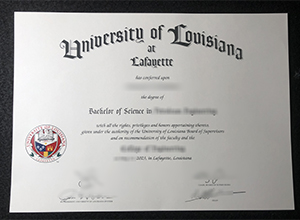 UL Lafayette Diploma