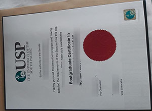 USP Postgraduate certificate