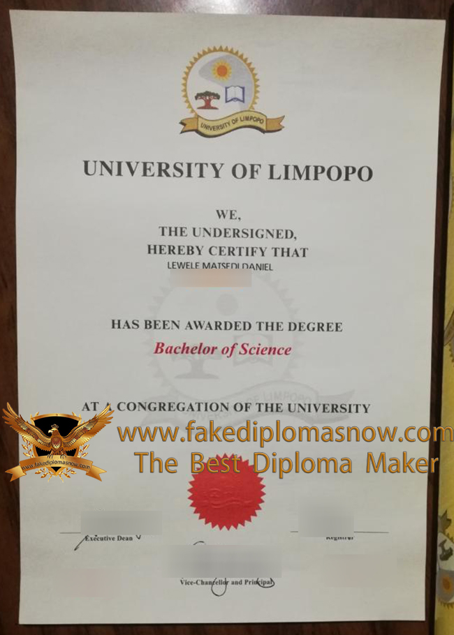 University of Limpopo diploma