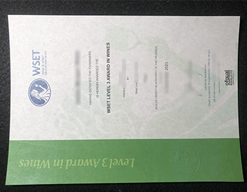 Getting a fake WSET Level 3 certificate is exactly what you are looking for