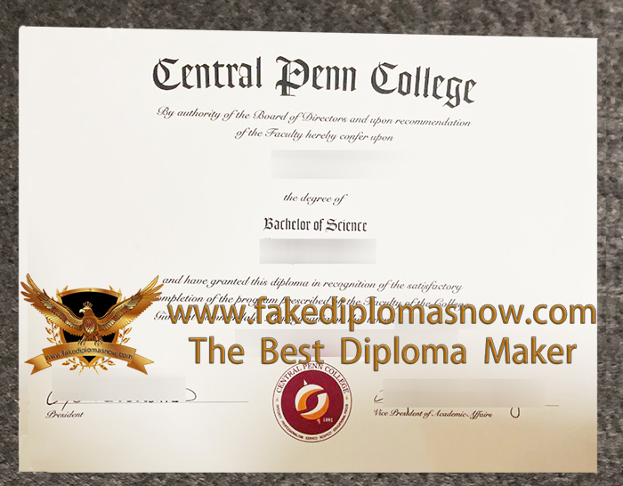 Central Penn College diploma