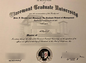 Is It Expensive To Order Fake Claremont Graduate University Diploma