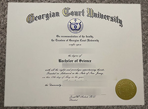Georgian Court University Diploma