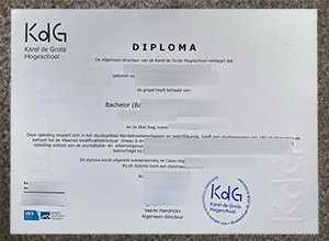 The best way to obtain a fake Karel de grote hogeschool diploma