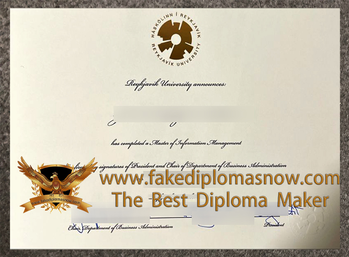 Reykjavík University diploma