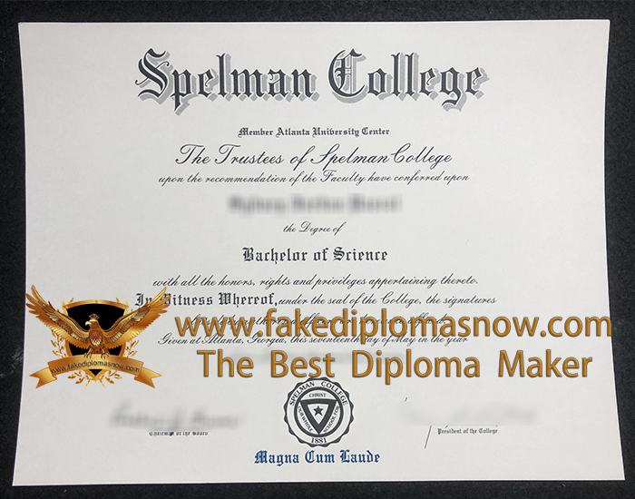 Spelman College diploma