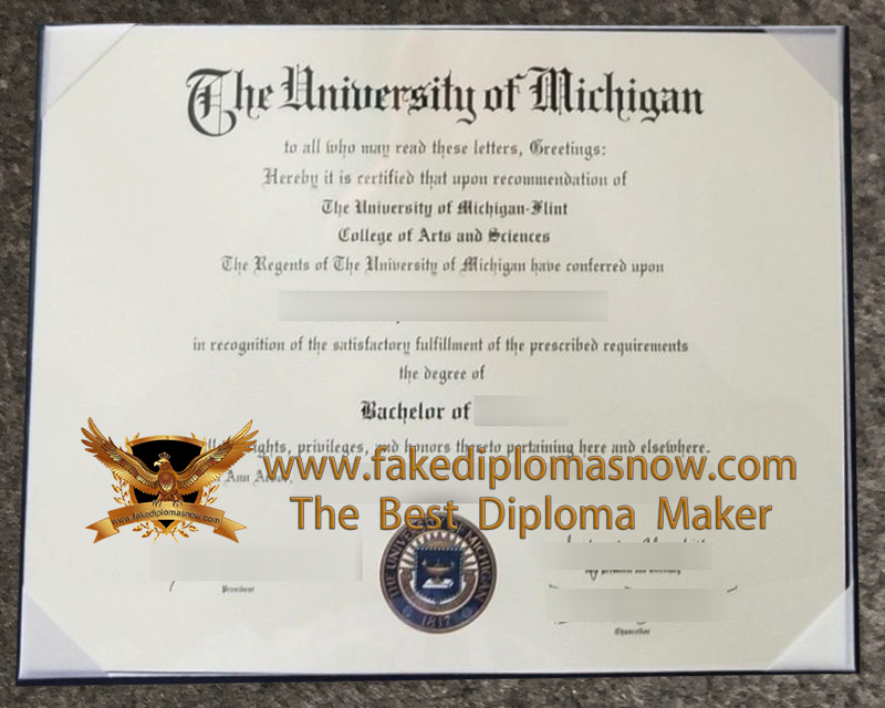 UM-Flint diploma