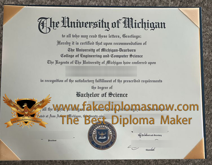 UM–Dearborn diploma