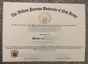 Buy a WPUNJ diploma. Order a fake William Paterson University diploma