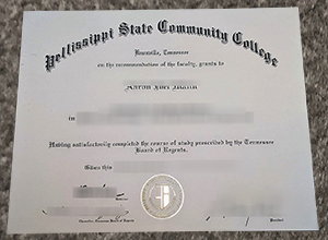 Pellissippi State Community College Diploma certificate