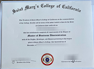 How can I get a fake Saint Mary’s College of California diploma?