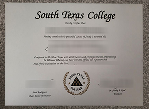 How to Buy a Fake South Texas College Diploma?