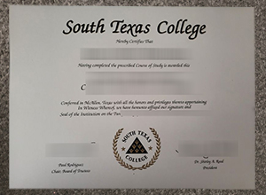 South Texas College Diploma