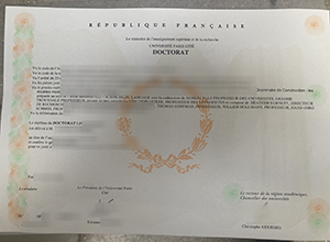 Université Paris Cité degree certificate