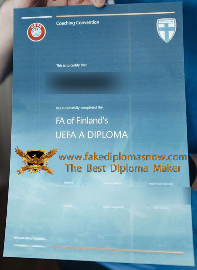 FA of Finland's UEFA A DIPLOMA