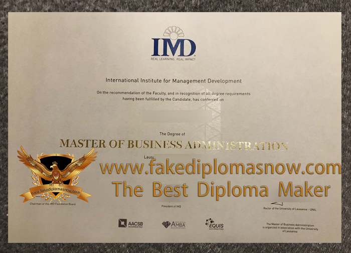 IMD Business School degree IMD Business School degree