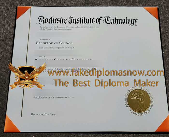 Rochester Institute of Technology diploma