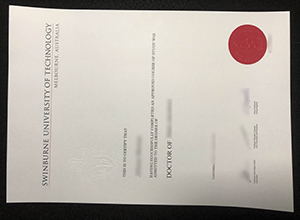 Swinburne University of Technology diploma certificate