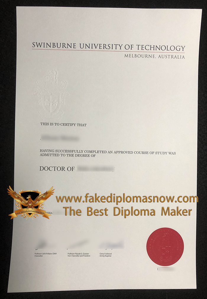 Swinburne University of Technology diploma Swinburne University of Technology diploma