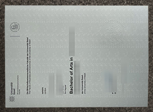 Universität Basel diploma