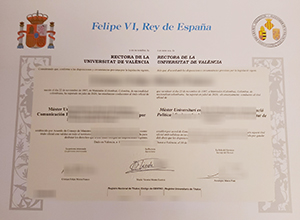 Universitat de València Diploma