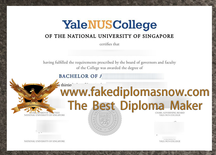 Yale-NUS College diploma Yale-NUS College diploma