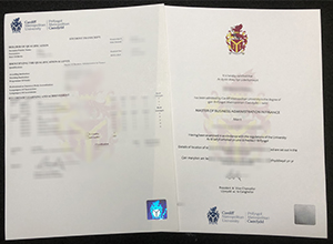 Cardiff Metropolitan University degree with transcript