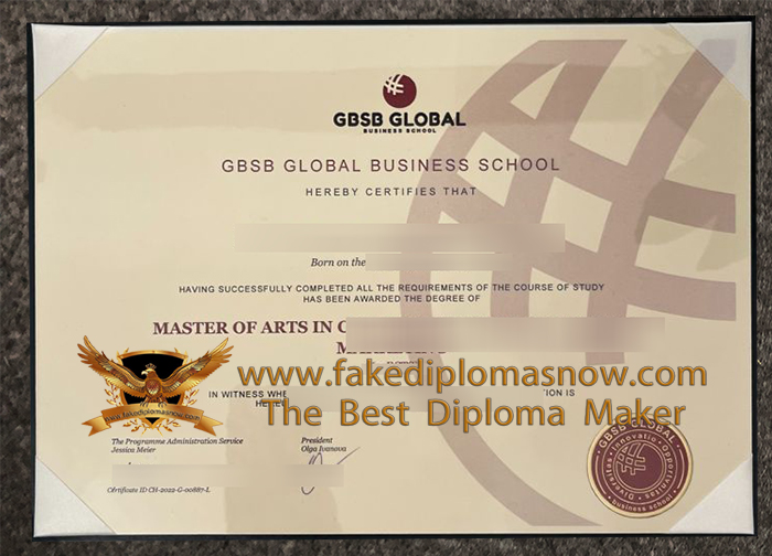 GBSB Global Business School degree