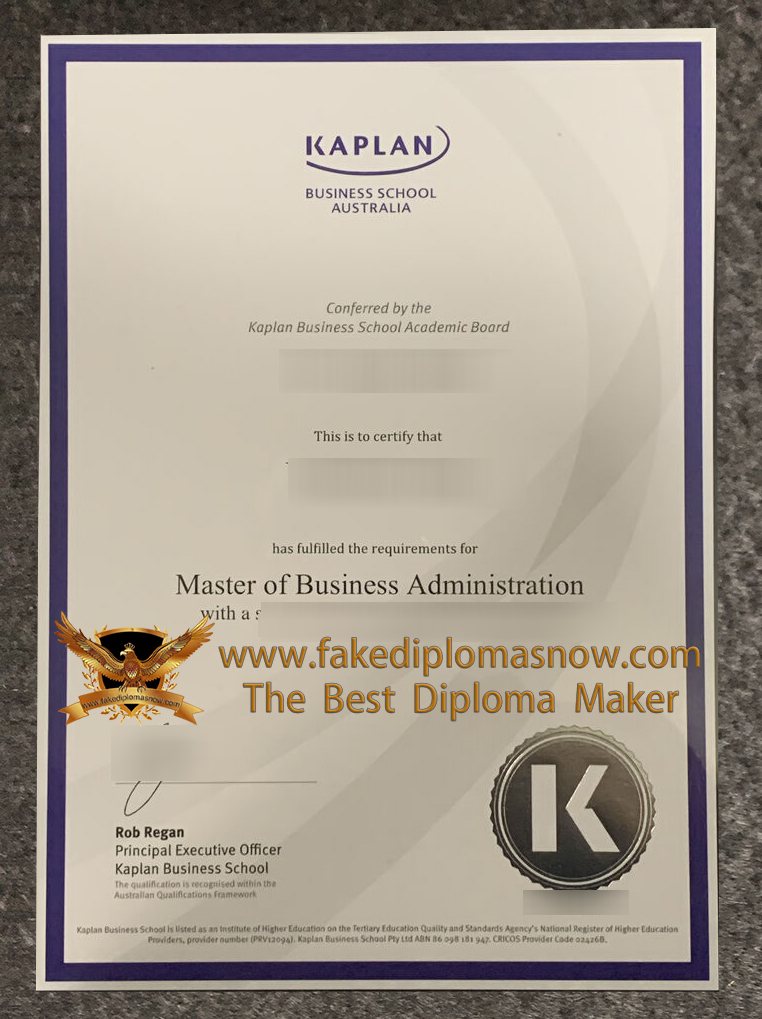 Kaplan Business School Degre