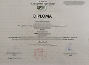 How to order a Česká zemědělská univerzita v Praze diploma?