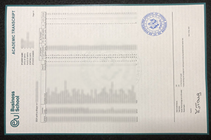 EU Business School transcript