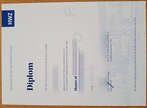 Hochschule für wirtschaft Zürich diploma certificate