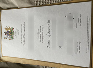 Royal Veterinary College Degree Certificate