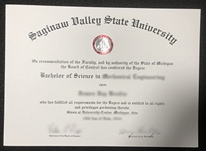 SVSU diploma