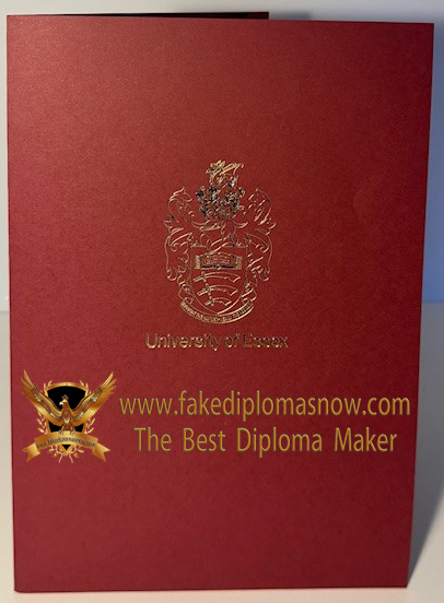 University of Essex Degree Cover University of Essex Degree Cover