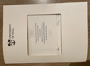 University of Hull degree cover
