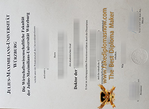 Where can I buy a Julius Maximilian University of Würzburg diploma?