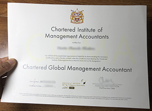 CGMA certificate