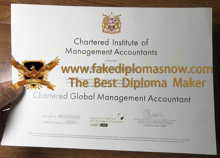 CGMA certificate CGMA certificate