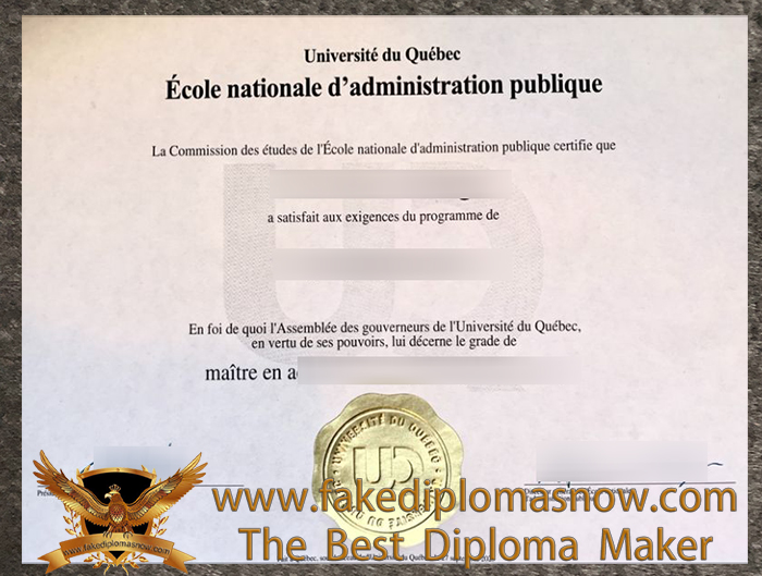 École nationale d'administration publique (ENAP) diploma École nationale d'administration publique (ENAP) diploma